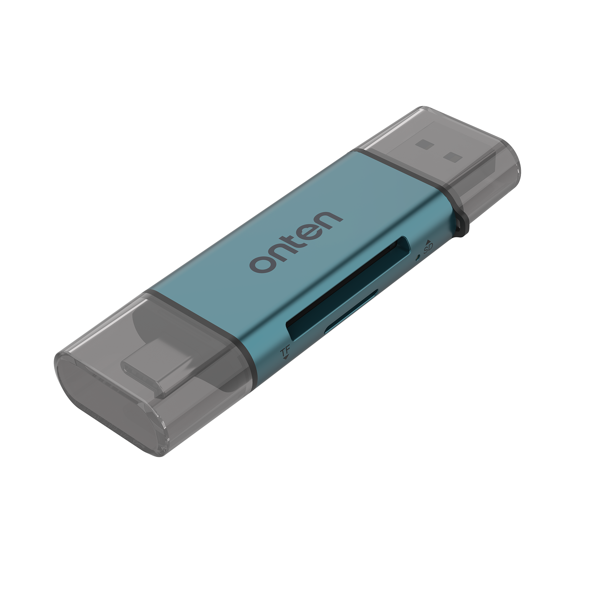 Onten USB 2-in-1 SD 2.0/TF 2.0 Card Reader OTN-CR532 Onten USB 2-in-1 SD 2.0/TF 2.0 Card Reader OTN-CR532